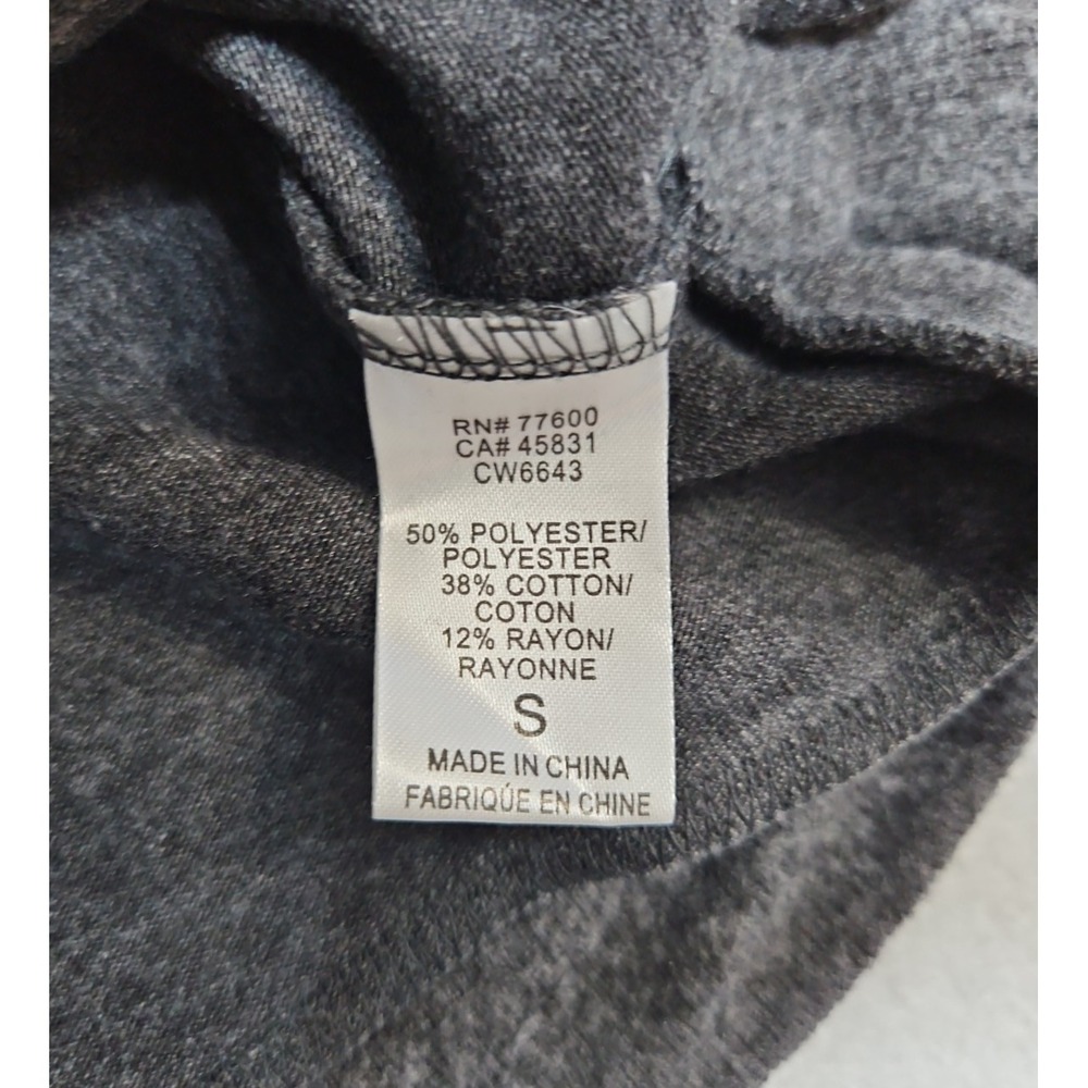Chaser Womens Gray Girls Are Punk Rock Graphic Sweater Size Small NWT - Picture 6 of 9